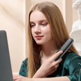thumbnail image 3 of Cordless Hair Straightener Brush, Cordless Hot Comb - USB Rechargeable Hair Straightener Brush - 3D Pronged Flat Iron Comb with 3 Strokes, Portable fo, 3 of 4