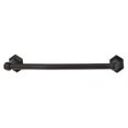 thumbnail image 4 of Nicole 18" Wall Mounted Towel Bar, Polished Brass, 4 of 5
