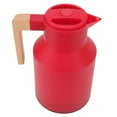 thumbnail image 4 of Coffee Carafe 1L Large Capacity Portable European Style Beech Wood Handle 12h Thermal Insulation Kettle Coffee Pot Red, 4 of 5