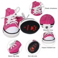 thumbnail image 2 of Besuntek Zapatos Para Perros, Zapatos Deportivos De Lona Para Cachorros, Botas Antideslizantes, Zapatos Causales, Funda Protectora Para Patas De Perros Y Gatos, Para Caminar Al Aire Libre, Deportes Y, 2 of 5