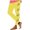 Yellow, variant on Feancey Holiday Leggings for Women Tummy Control Casual Heart Print Workout Pants High Waisted Stretchy Sports Yoga Tights Cute Valentines Day Gifts Black L