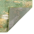 thumbnail image 6 of Unique Loom Haerfest Collection Area Rug - Sumatra (9' x 12' Rectangle Green/Ivory), 6 of 6