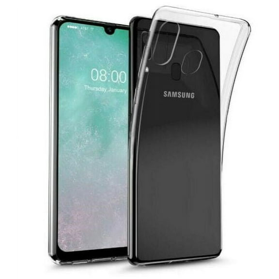 For Samsung Galaxy A20 Case, Clear TPU Protective Cover Armor, Shock Adsorption, Drop Protection, Lifetime Protection