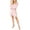 Blush, variant on Bardot Womens Bellissa Metallic Mini Cocktail And Party Dress
