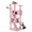 Soft Pink, variant on MoNiBloom Cat Tree, 77 Inch Cat Tree Tower with 2 Condo, Tall Cat Tower with Scratching Post, Cat Climbing Tower, Cat Tree for Indoor Cats, Somky Grey