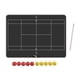 thumbnail image 1 of Tablero de entrenamiento educativo profesional con pantalla para juegos, tablero electrónico para entrenadores Tenis, 1 of 8