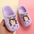 thumbnail image 1 of Zapatos con agujeros para niños de Disney, pantuflas para interiores con dibujos animados para bebés, sandalias congeladas de princesa para niñas, plantilla 200 de 19,8 cm Gao Jinjia LED, 1 of 2
