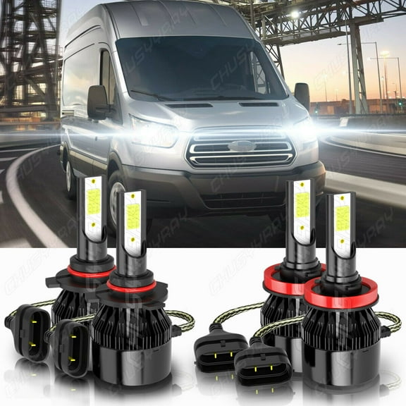 For Ford Transit-150/250/350 2015-2019 - Combo LED Headlight Hi/Lo Beam Bulbs