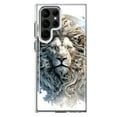 thumbnail image 1 of MUNDAZE Samsung Galaxy S22 Ultra Abstract Lion Sculpture Shockproof Clear Hybrid Protective Phone Case Cover, 1 of 5
