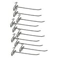 thumbnail image 6 of 10Pcs Hooks Wear-resistant Removable Metal Stable Mesh Panel Hangers for Home, 6 of 8