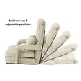thumbnail image 3 of Arina Fauteuil Inclinable/chaise de Sol en Lin - 5 Positions Réglables, Pliable, 3 of 8