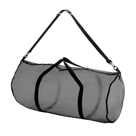 ANXPTIME Mesh Diving Duffels Bag Collapsible Large Beach Bags Hand Bag with Zipper Diving and Snorkeling Gear & Equipment Bags