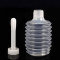 thumbnail image 3 of Botella aplicadora de ducha de Enema con bombilla, limpiador Anal transparente desechable de 180ml para mujeres, uso limpio, 2 uds., 3 of 5