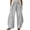 White, variant on Spring Fall Essentials Casual Clothing Lady's Four Pocketed Double Printed Casual Pants Summer Casual Pants for Women