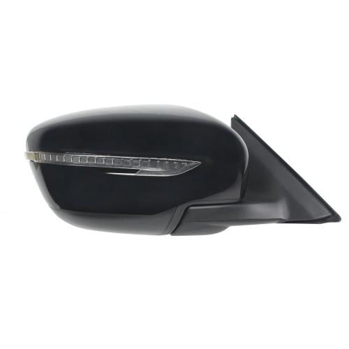 Japan Built Replacement Passenger Side Power View Mirror Heated, Foldaway Fits Nissan Rogue Select 