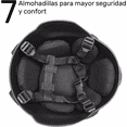 thumbnail image 2 of Casco De Protección De Campo Negro, 2 of 3