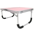 thumbnail image 4 of OUNONA  Household Foldable Table Folding Multifunctional Portable Pink, 4 of 8