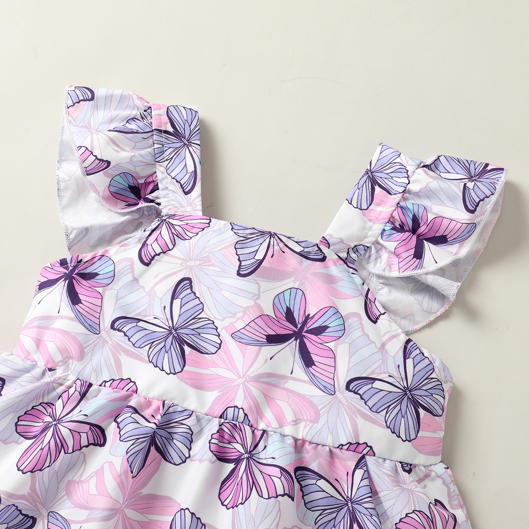Younger Tree Baby Girl Clothes Outfits Summer Sleeveless Ruffle Bowknot Dress Top Shorts Set 2PCS for 18-24 Months