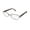 Gunmetal, variant on NEW VERA WANG LUXE JOANIE WOMENS/LADIES DESIGNER FULL-RIM BLACK FRAME DEMO LENSES 53-16-135 SPRING HINGES EYEGLASSES/EYEGLASS FRAME