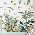 thumbnail image 1 of Adhesivos de pared Creative Greenery con flores y mariposas, 1 of 2