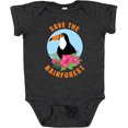 thumbnail image 3 of Inktastic Save the Rainforest Toucan Illustration Boys or Girls Baby Bodysuit, 3 of 5