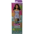 thumbnail image 7 of Barbie Loves the Ocean Fashion Doll, Brunette in Sundress Made from Recycled Plastics, 7 of 7