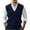 Navy, variant on Dolkfu Mens and Big Mens Sweater Black V Neck Sleeveless Relaxed Fit Sweater Vest Fall Sweaters for Men 2025 L