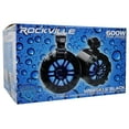 thumbnail image 2 of 2 Rockville 6.5" LED Black Tower Speakers+Memphis Amp+Bluetooth RZR/ATV/UTV/Cart, 2 of 22