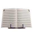 thumbnail image 2 of Atril portátil de escritorio para partituras, soporte para piano, soporte de lectura para iPad, soporte plano, 2 of 2