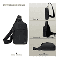 thumbnail image 3 of Bolsa Bandolera Deportiva E Impermeable Lab.G Negra, 3 of 5