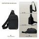 thumbnail image 3 of Bolsa Bandolera Deportiva E Impermeable Belug Negra, 3 of 5