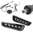 thumbnail image 1 of 2 piezas de luces antiniebla diurnas LED DRL para automóvil adecuadas para 2016-18 17 para Ford F150 Raptor blanco-, 1 of 3