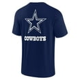 thumbnail image 3 of Unisex Fanatics Navy Dallas Cowboys Elements Super Soft Short Sleeve T-Shirt, 3 of 3
