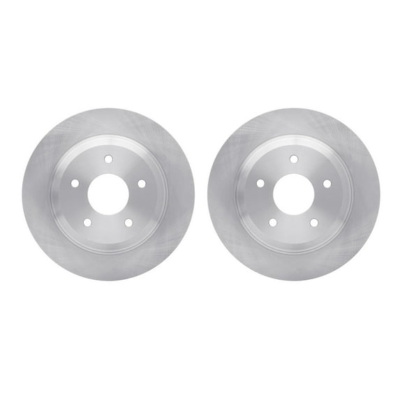 Dynamic Friction Company Rear Brake Rotors 6002-47022