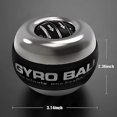 thumbnail image 2 of XTEILC Wrist Trainer Ball Auto-Start Wrist Strengthener Gyroscopic Forearm Exerciser Gyro Ball for Strengthen Arms, Fingers, Wrist Bones and Muscles, 2 of 6