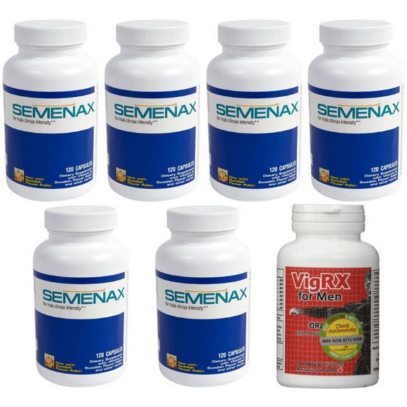 Semenax Volume And Intensity Enhancer 120ct Semenax