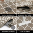 thumbnail image 2 of Findosom 20"x32"+20"x48" 2pcs Kitchen Rug Set Non Slip Kitchen Runner Rug and Doormat Machine Washable Kitchen Mats Set Kitchen Area Rug Floor Mat Long Hallway Laundry Room Runner Rug Coffee, 2 of 6