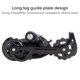 thumbnail image 2 of Soidarity Recambios durables de la bici del PVC del desviador trasero ajustable para el ciclista que monta en bicicleta Ciclismo 10 velocidades Soidarity OD009799-02, 2 of 6