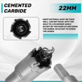 thumbnail image 5 of 6PCS Tungsten Carbide Hole Saw Stainless Steel/Metal Hole Opener, 5 of 5