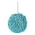 thumbnail image 2 of Soft Ball Hand Towel Hanging Cleaning Cloth Grey (2pcs), 2 of 5