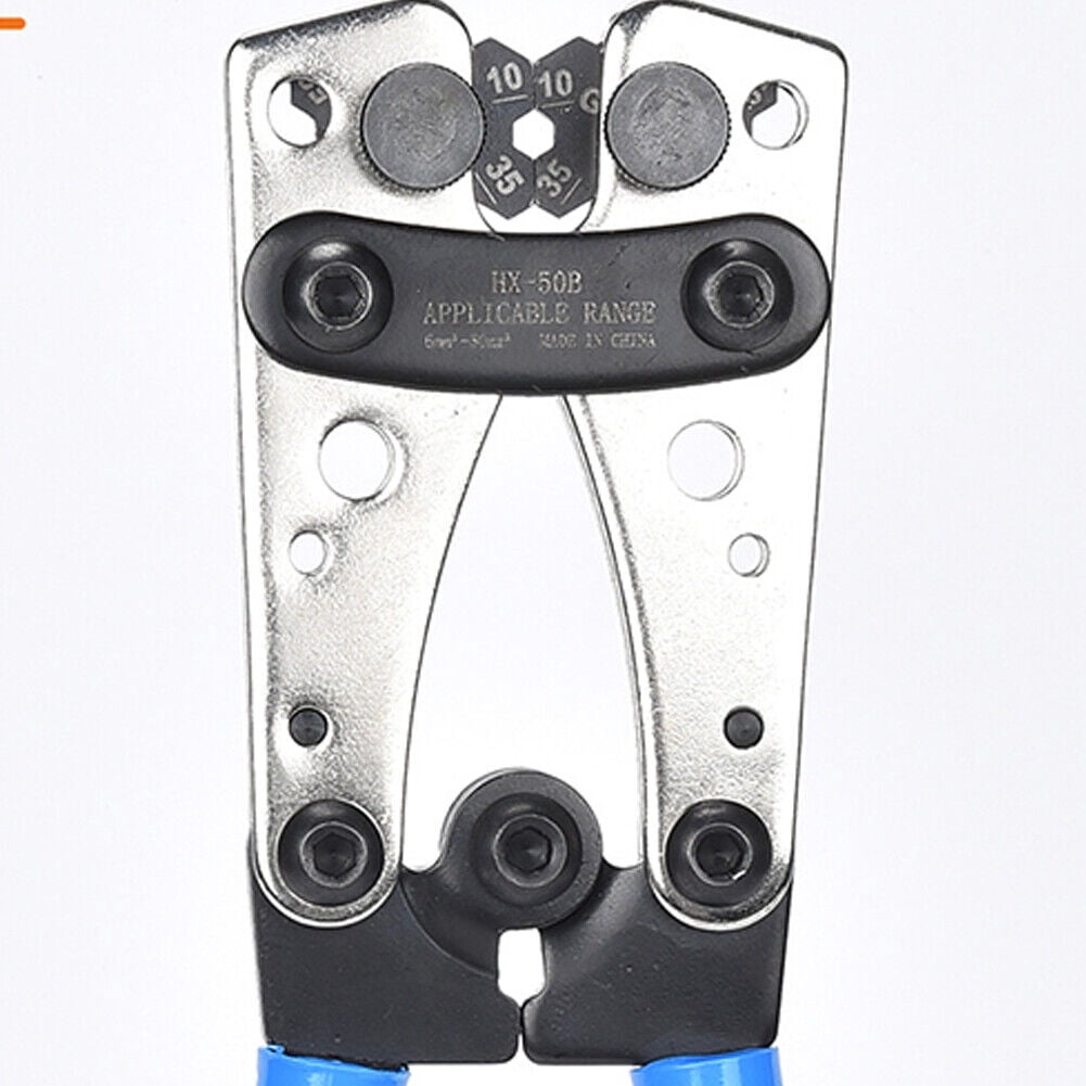 US HX-50B Wire Terminal Crimping Tool Cable Lug Crimper Electrician Connector