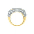 thumbnail image 2 of KATARINA Diamond Anniversary Ring in 14K Yellow Gold (2 3/4 cttw, I-J, I1-I2) (Size-8), 2 of 3