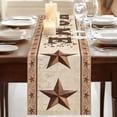 thumbnail image 3 of Table Runners 60 Inches Long Dress Scarves, Country Farmhouse Kitchen/Dining Table Runner, Small Coffee Tablerunners, Texas Star Plants Branches Berry Farmhouse Retro 13x60 Inch, 3 of 9