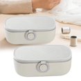 thumbnail image 1 of Clearance! Home Textile Storage,Household Multi Functional Needle and Thread Storage Box Portable Sewing Box Sewing Kit Set Hand Sewing Needle Storage Box Grey, 1 of 8