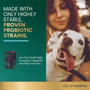 VetriScience Gut Health Probiotic Soft Chews for Dogs, Duck Flavor, 30 Count Bag