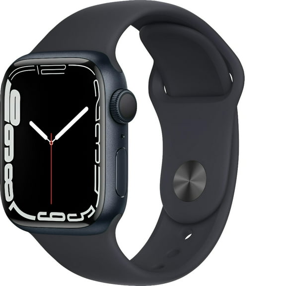 Restored Apple Watch Series 7 (GPS, 41mm) - Midnight Aluminum Case - Midnight Aluminum (Refurbished)
