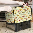 thumbnail image 7 of Yiaed Heavy Equipment Print Two Slice Bread Machine Cover, Universal Size Kitchen Appliance Cover for Bread Machine,Bread Machine Cover, 7 of 7