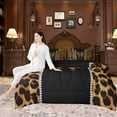 thumbnail image 6 of Feelyou Leopard Print Bowknot Twin Bedding Sets 7-Piece, Brown Cheetah Polkadots Bedding Comforter Set, Teens Kids Boys Girls Reversible Sheet Sets, Ultra Soft Bedroom Decor, 6 of 9