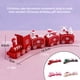 thumbnail image 3 of Injueey Navidad modelo tren Navidad pastel Topper reutilizable Adorable Navidad decoración fiesta banquete decoración vacaciones cumpleaños ornamento Kits de decoración para fiestas Verde Injueey HA071284-02, 3 of 6