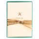 thumbnail image 1 of Graphique Starfish La Petite Presse Tarjetas en caja – 10 tarjetas en blanco de estrella de mar con relieve y adornos de lámina dorada con sobres a juego de 3,25 x 4,75 pulgadas, 1 of 1
